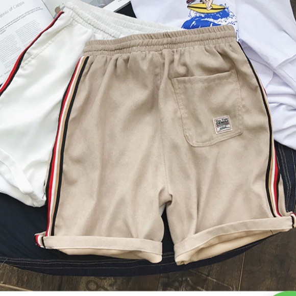Mens drawstring jogging shorts - Picture 2 of 2